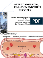 Platelet Adhesion, Aggregation Disorders