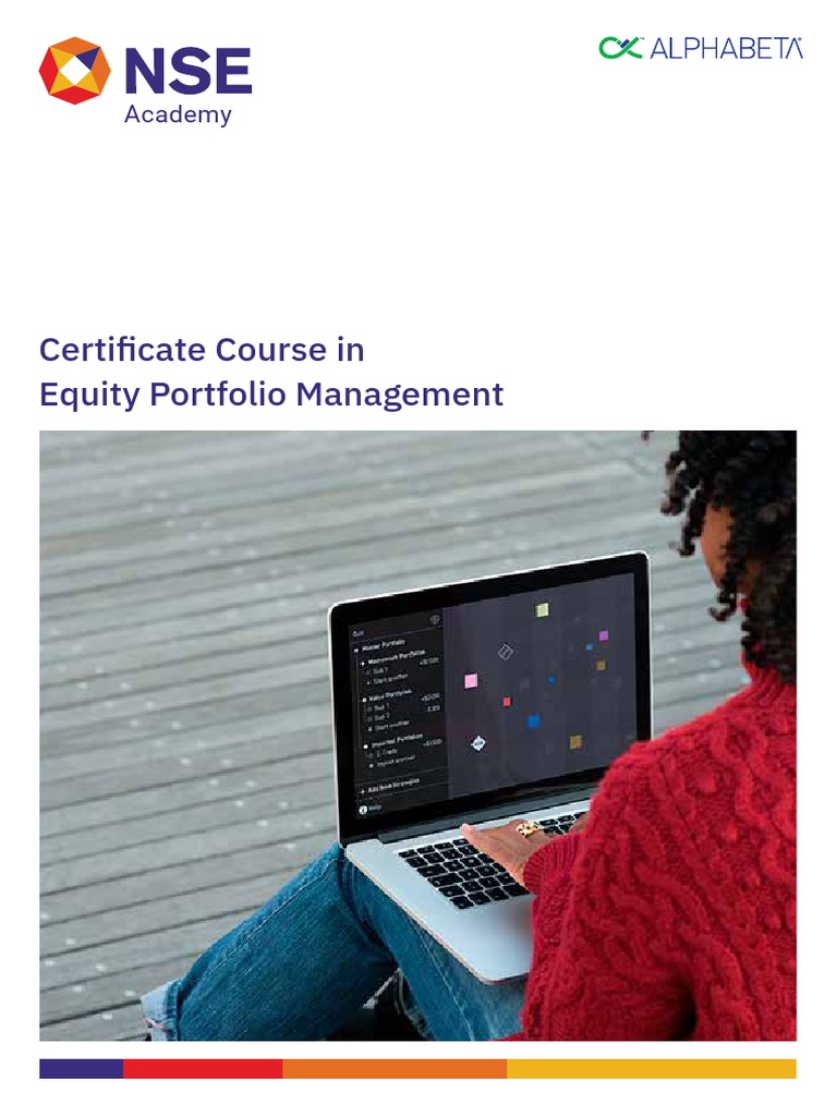 Certificate Course in Equity Portfolio Management: Academy | PDF | Beta ...