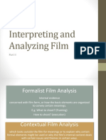 Interpreting and Analyzing Film