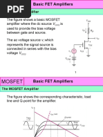 The MOSFET Amplifier