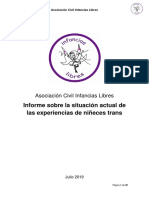 Informe - Infancias Libres - Julio 2019