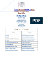 Continuously Updated USMLE Resources