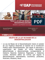 4. LA LEY DE BASES DE LA DESCENTRALIZACION.ppt