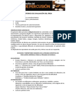 Criterios de Evaluación Del Área: Observaciones Generales