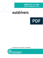 Nutdrivers: ASME B107.12-2004