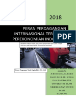 Peran Perdagangan Internasional Terhadap Perekonomian Indonesia