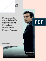 BROCHURE Projec Finance 2019