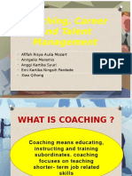 Coaching, Career and Talent Management