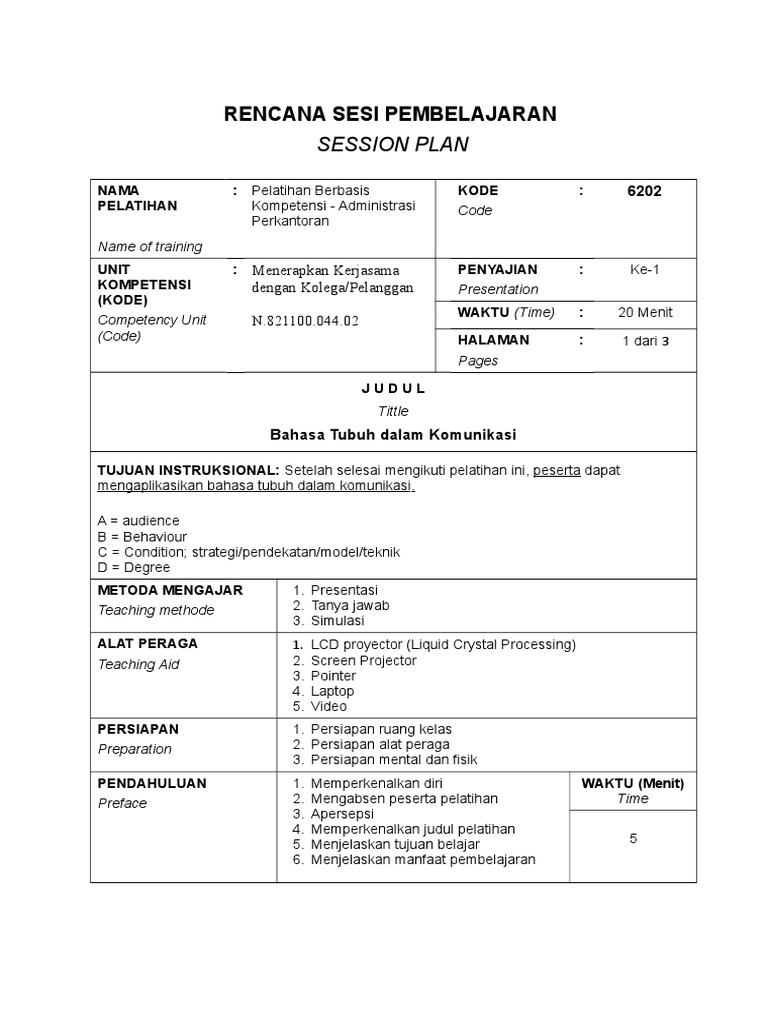 Lesson Plan | PDF