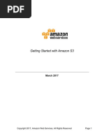 Getting Started With Amazon S3: March 2017