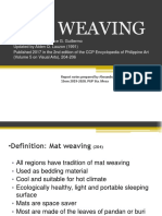 Mat Weaving