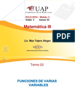 Sem03 - Func de Varias Variables PDF