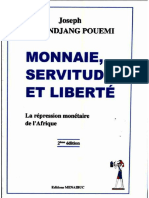 Monnaie, Servitude Et Liberté Tchundjang Pouemi