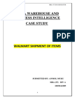 Data Warehouse and Business Intelligence Case Study: Submitted By: Anmol Muku Mba (It) Div A 18030141009