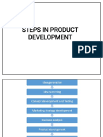 Share 'Steps in Product Development