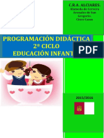 Programación Didáctica de Infantil