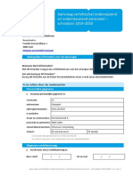 Aanvraagformulier Verlofstelsels Onderwijzend en Oondersteunend Personeel Schooljaar 2019-2020