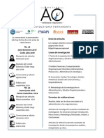 Convocatoria Vigente_Revista Administracio&#769;n y Organizaciones