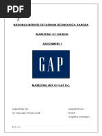 GAP (Marketing Mix)