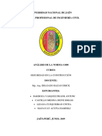 Analisis de La Norma G 50