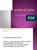 Copmilation of Quran