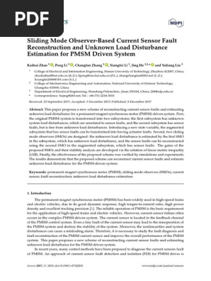 Sensors 17 023 V22 Pdf Applied Mathematics Systems Theory