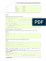 Strings: Python Scientific Lecture Notes, Release 2012.3 (Euroscipy 2012)