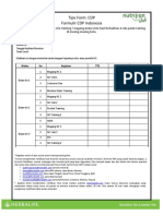 Formulir CDP Indonesia 2018