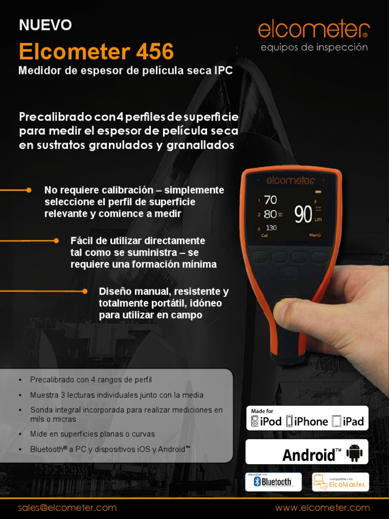 Elcometer 456 | PDF | Yo telefono | Yo pad