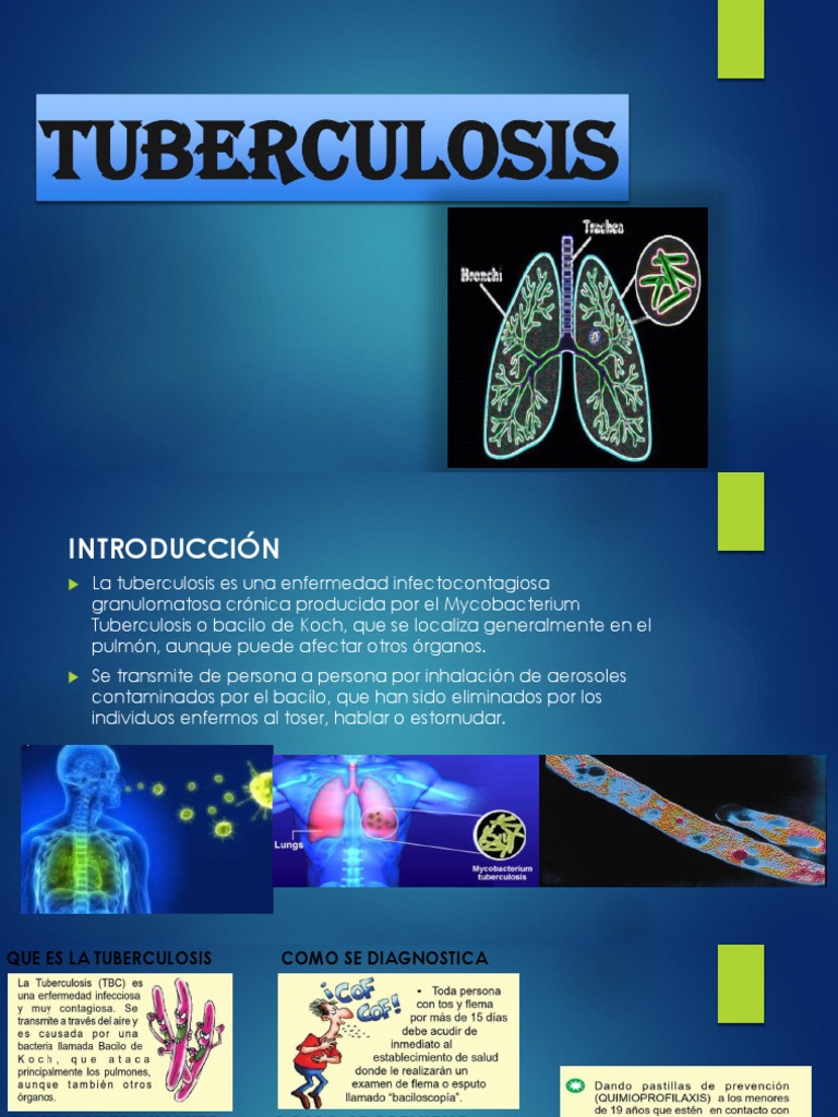 Introducción a la Tuberculosis Crónica | PDF | Tuberculosis | Tos