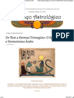 De Thot a Hermes Trimegisto_ O Egito Antigo e o Hermetismo Árabe
