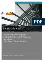 Encriptado AES: Laura Moreno, Oscar Molina