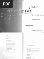 The Cyborg Handbook | PDF | Cyborg | Nature