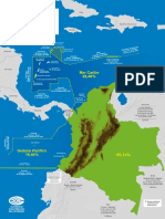 Mapa Limites Maritimos Oficial de Colombia