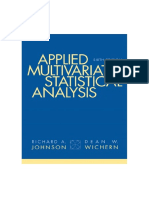 Statistical Analysis Book