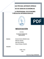 La Negociación