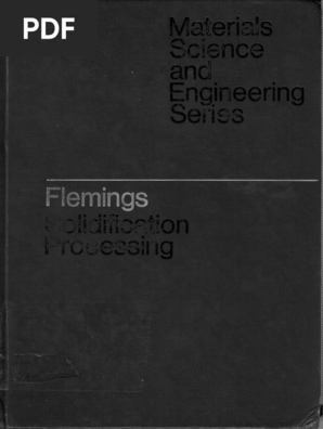 Solidification Processing Flemings 1 50 (1) Convertido en Es | PDF