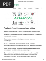 Avaliação Formativa_ Conceitos e Prática - Ponto Biologia