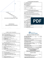 Conteúdos de Língua Portuguesa e Matemática do 1o ao 6o ano do Ensino Fundamental