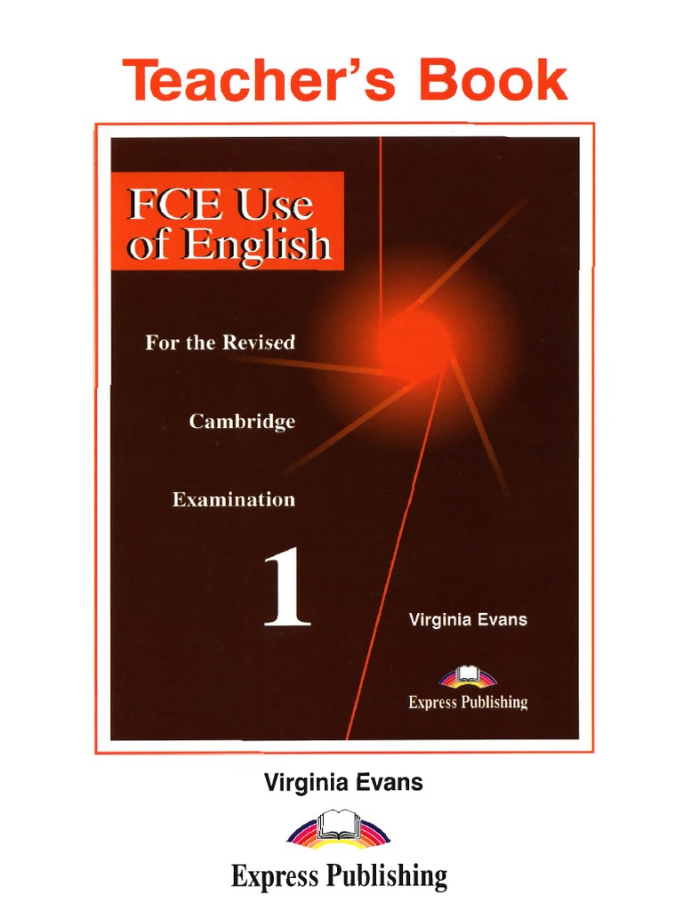 Fce Use Of English 1 Answer Key Pdf