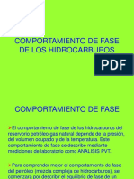 Comportamiento de Las Fases