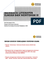 Nani Darmayanti, Ph.D. Program Studi Sastra Indonesia Fakultas Ilmu Budaya Universitas Padjadjaran, 2019
