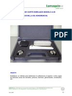 (Cuchilla de Adherencia) Aparato de Corte Enrejado Modelo A-29 PDF
