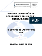 Manual Del SGSST Ns Equipos Sas