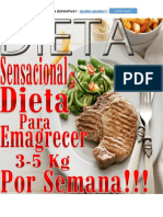 Dieta Sensacional para Perder de 3 A 5 KG Por Semana-1