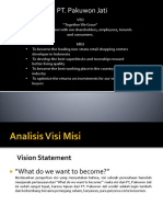 Analisis Visi Misi