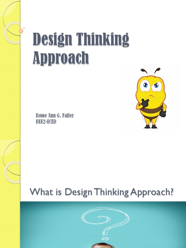 Understanding Design Thinking Approach | PDF | Career & Growth | Self ...