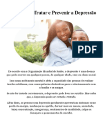 Como Posso Tratar e Prevenir A Depressão PDF