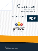 Criterios Penales