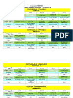 Horarios Generales Re Ubicacion